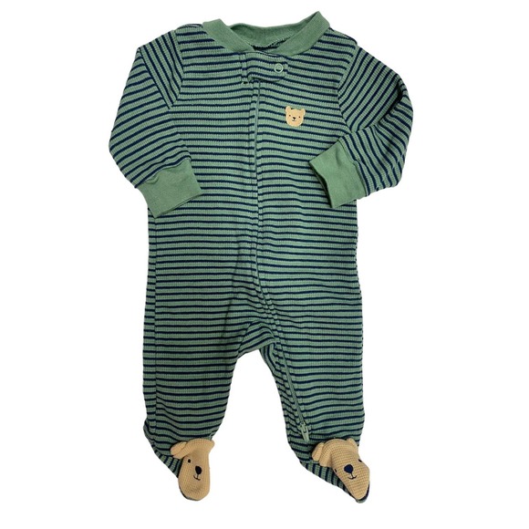 Carter's Pajamas Carters Zip Up Footed Sleepers Bundle 3 Months